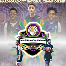 Mardi Gras City National Championship (2025) Logo