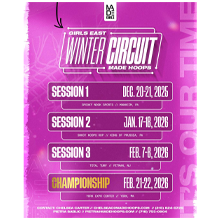 East Winter Circuit S2 / Girls East Winter S1 (2025) Logo